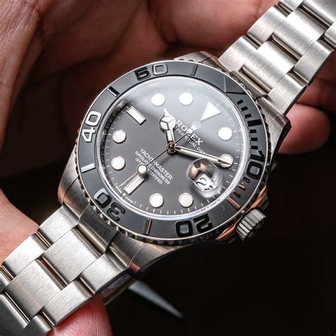 rolex yacht master 42 chronograph|rolex yacht master price list.